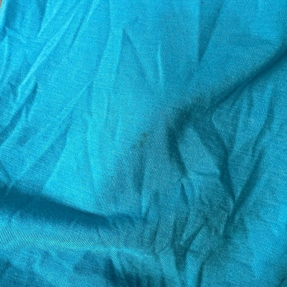 Athleta Blue Oversized Relaxed T-Shirt sz 1X - Picture 3 of 5